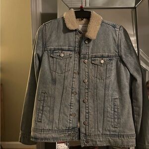 Lined Denim Jacket